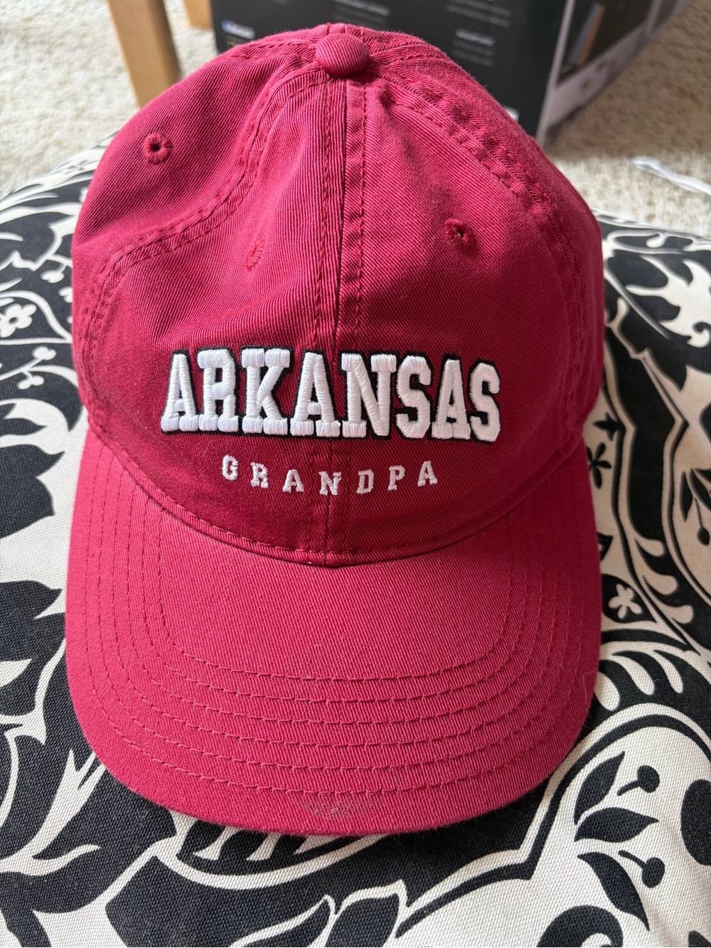 University of Arkansas Grandpa Hat Adjustable Razorbacks Hogs Fayetteville L5